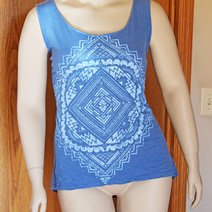 Great Northwest Blue Tank Top Tee Plus Size 2X